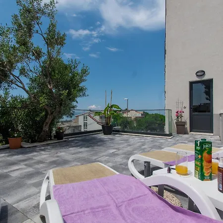 Luxury Seaview Adriatic Pearl Apartment Makarska
